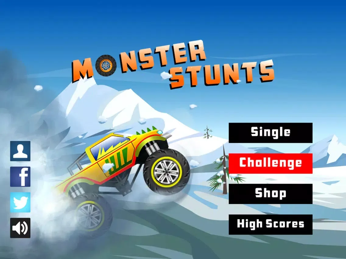 Zrzuty ekranu Monster Stunts Lite iPad 