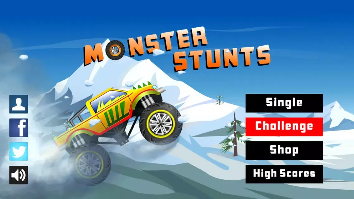 Zrzuty ekranu Monster Stunts Lite