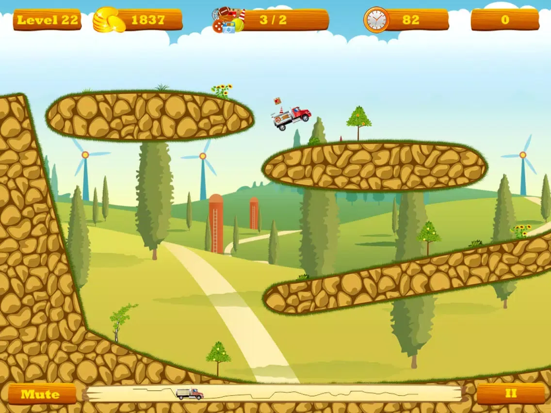 Truck Go Lite -- physics truck express racing game iPad  スクリーンショット