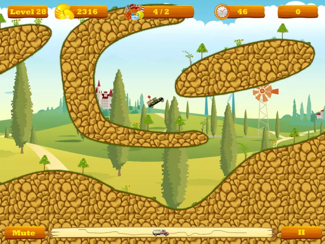 Truck Go Lite -- physics truck express racing game iPad  スクリーンショット