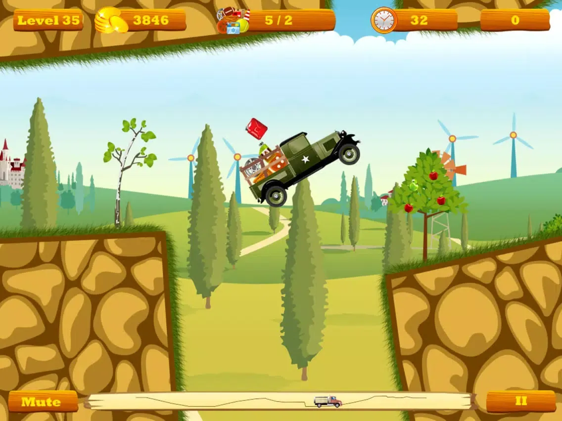 Truck Go Lite -- physics truck express racing game iPad  スクリーンショット