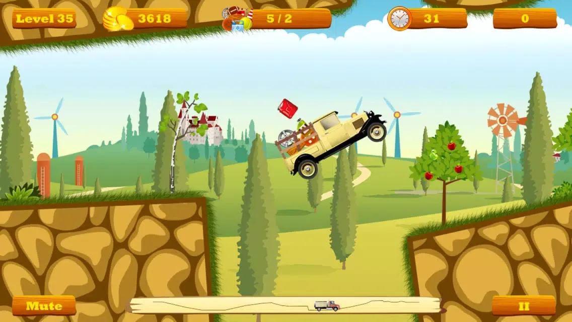 Truck Go Lite -- physics truck express racing game スクリーンショット