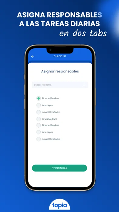 Topia Admin Screenshots