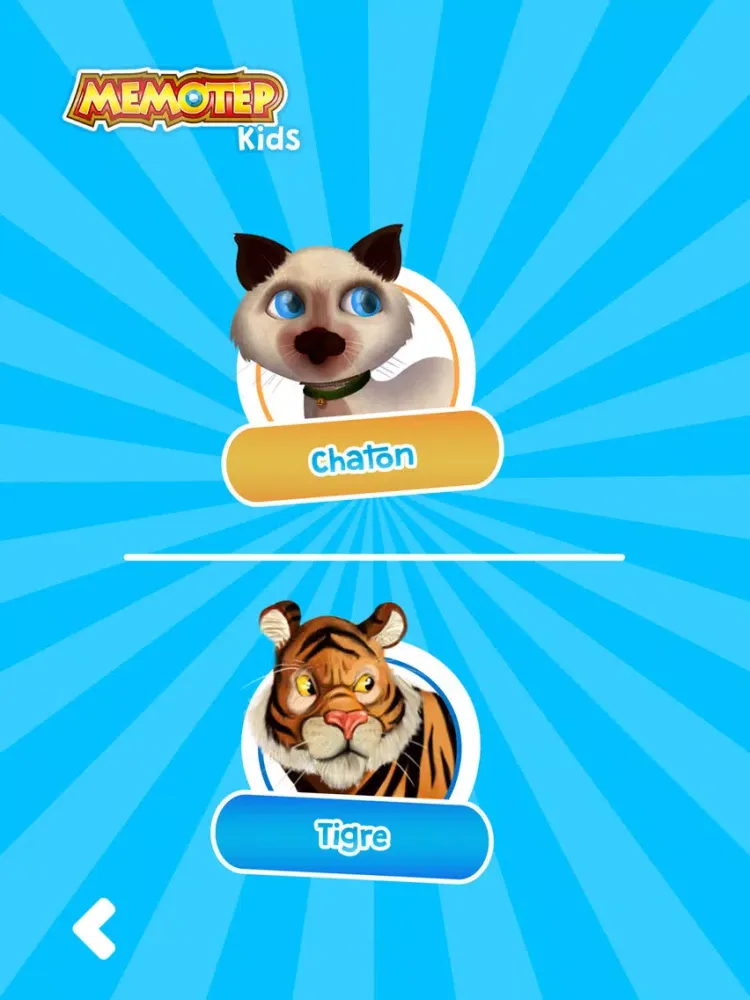 MemotepKids iPad  Screenshots