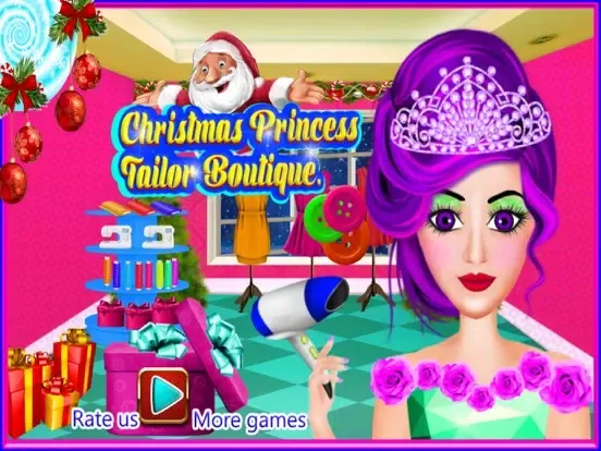 Christmas Princess Tailor iPad 应用截图