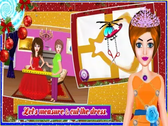 Christmas Princess Tailor iPad 应用截图