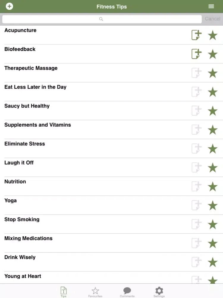 تصاویر Complete Fitness Tips iPad 