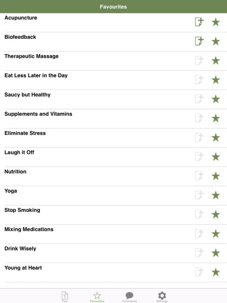 تصاویر Complete Fitness Tips iPad 