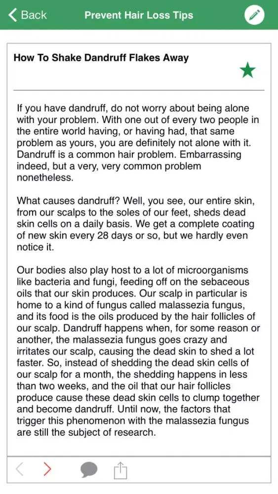 Hair Loss Tips Screenshots
