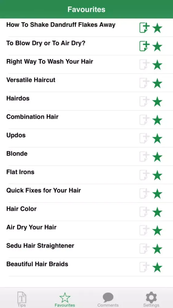 Hair Loss Tips Screenshots
