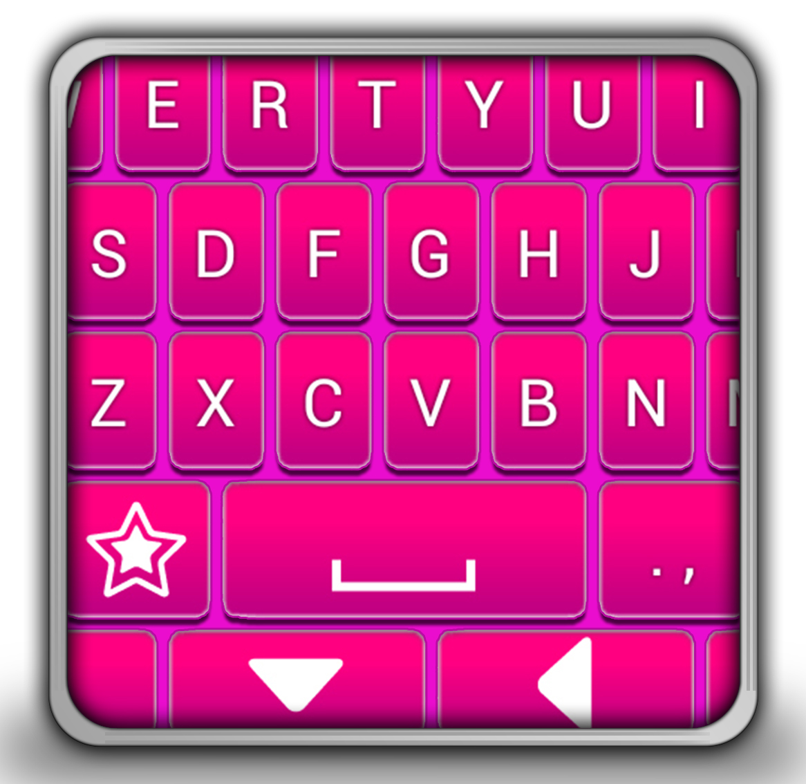 Hot Pink Keyboard