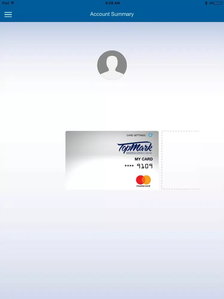 TopMark FCU Debit Card Manager iPad  Ekran Görüntüleri