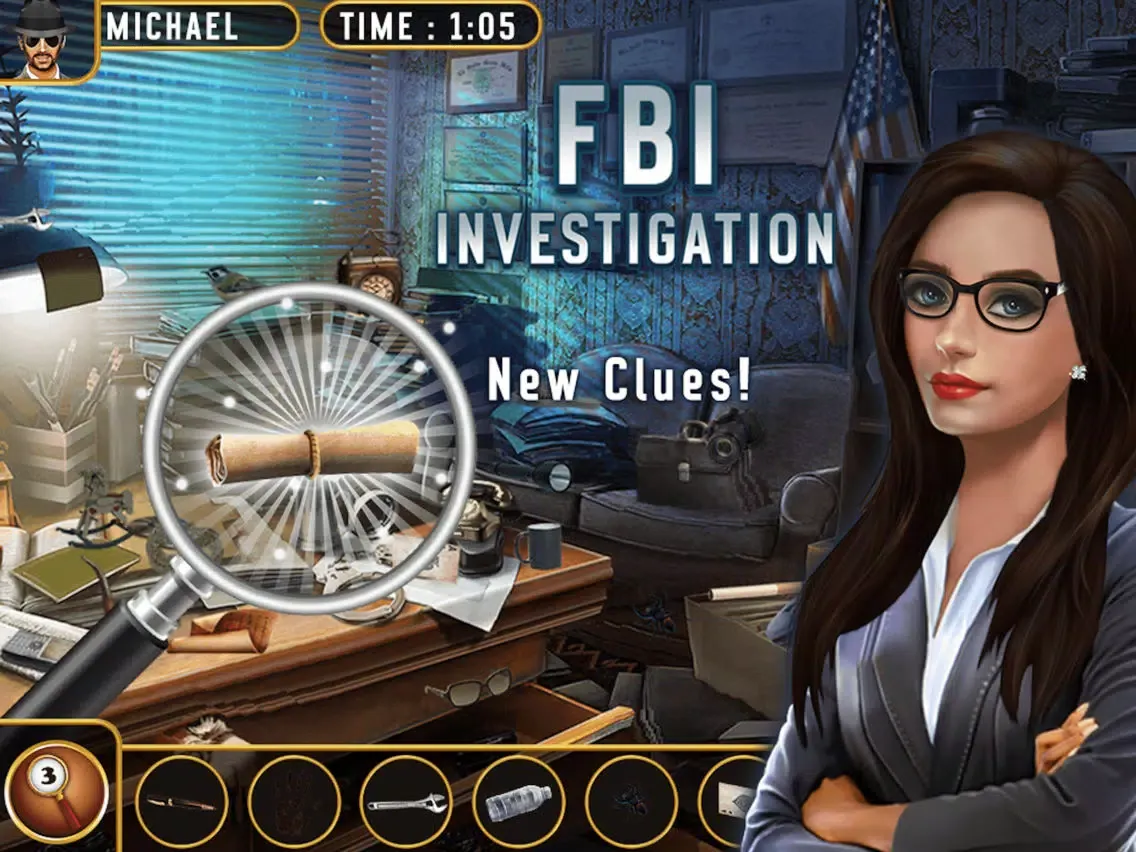 FBI Investigation Mystery iPad 應用截圖