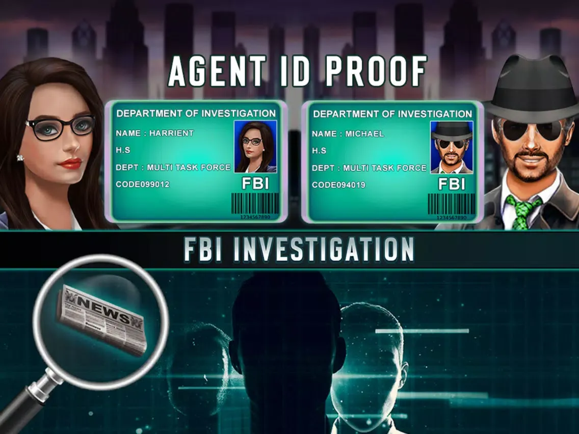 FBI Investigation Mystery iPad 應用截圖