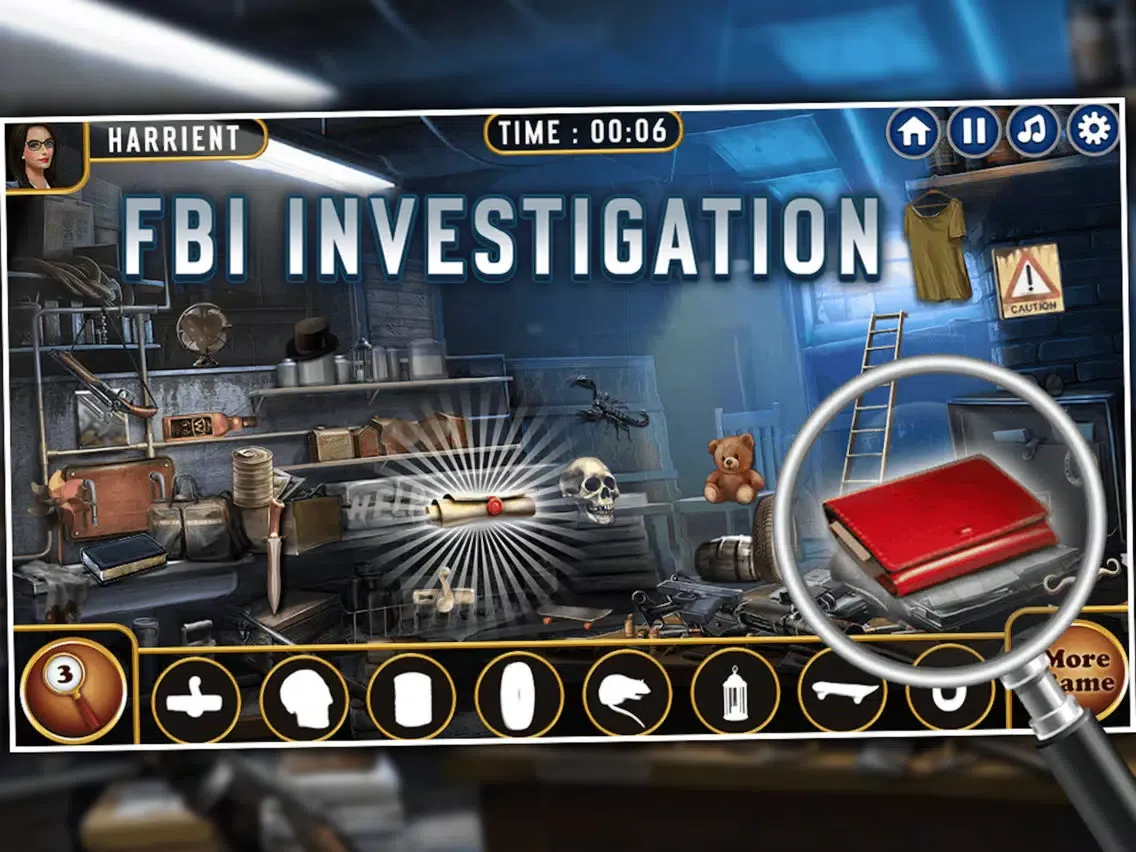 FBI Investigation Mystery iPad 應用截圖