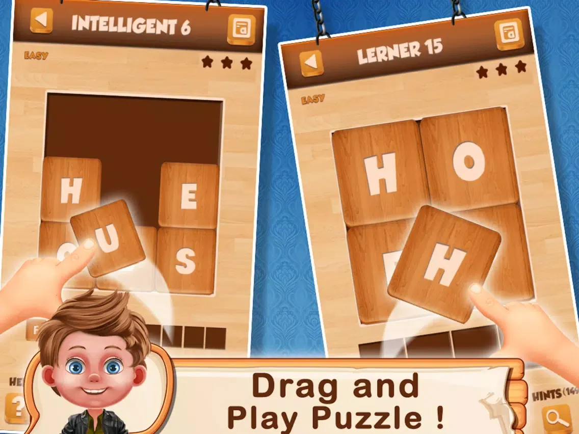 Word Crush : Swipe Hidden Word iPad  スクリーンショット