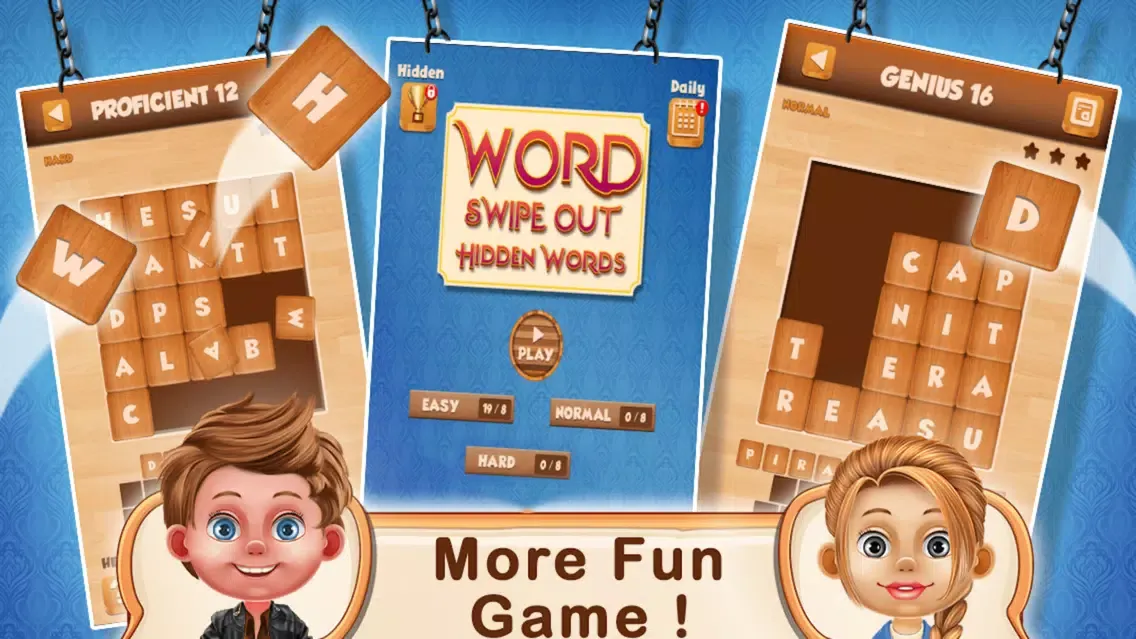 Word Crush : Swipe Hidden Word スクリーンショット