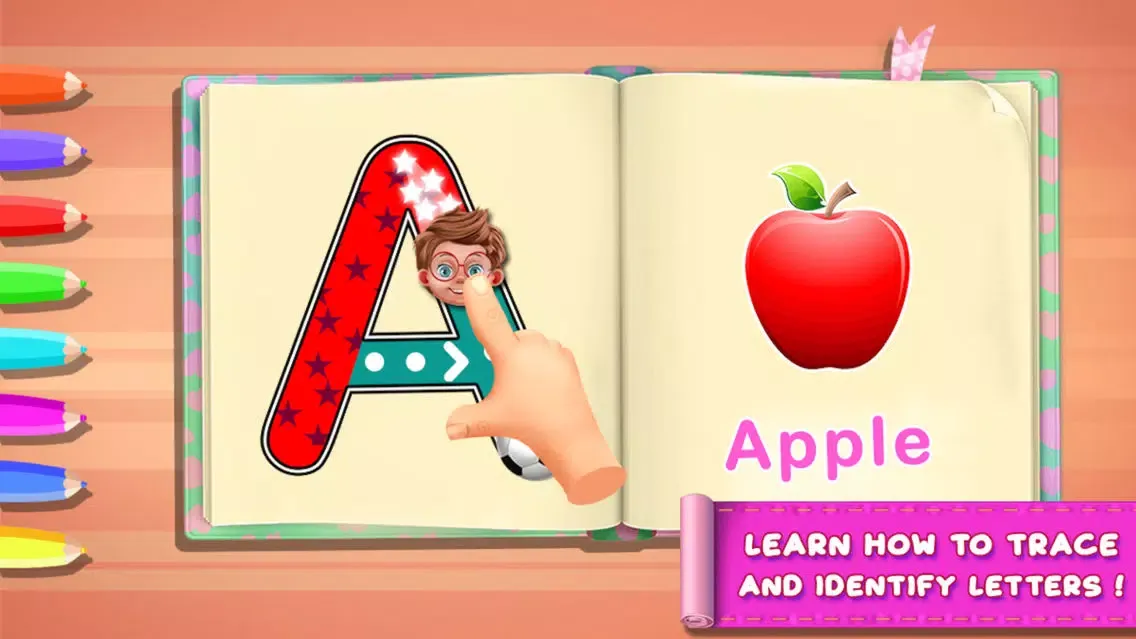 تصاویر ABC Tracing Alphabets & Number