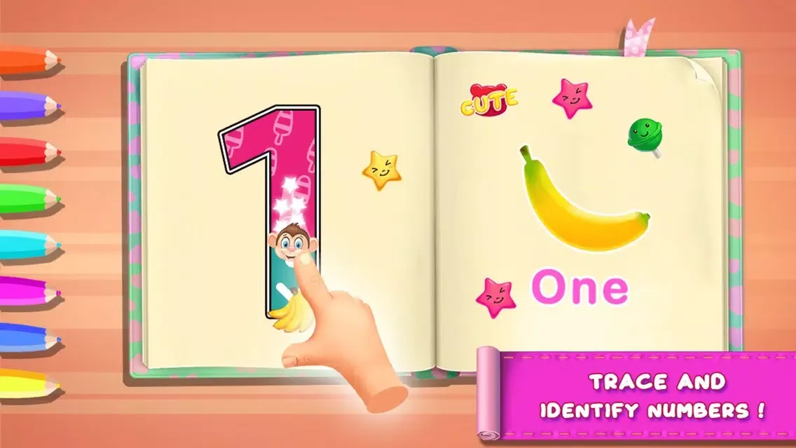 تصاویر ABC Tracing Alphabets & Number