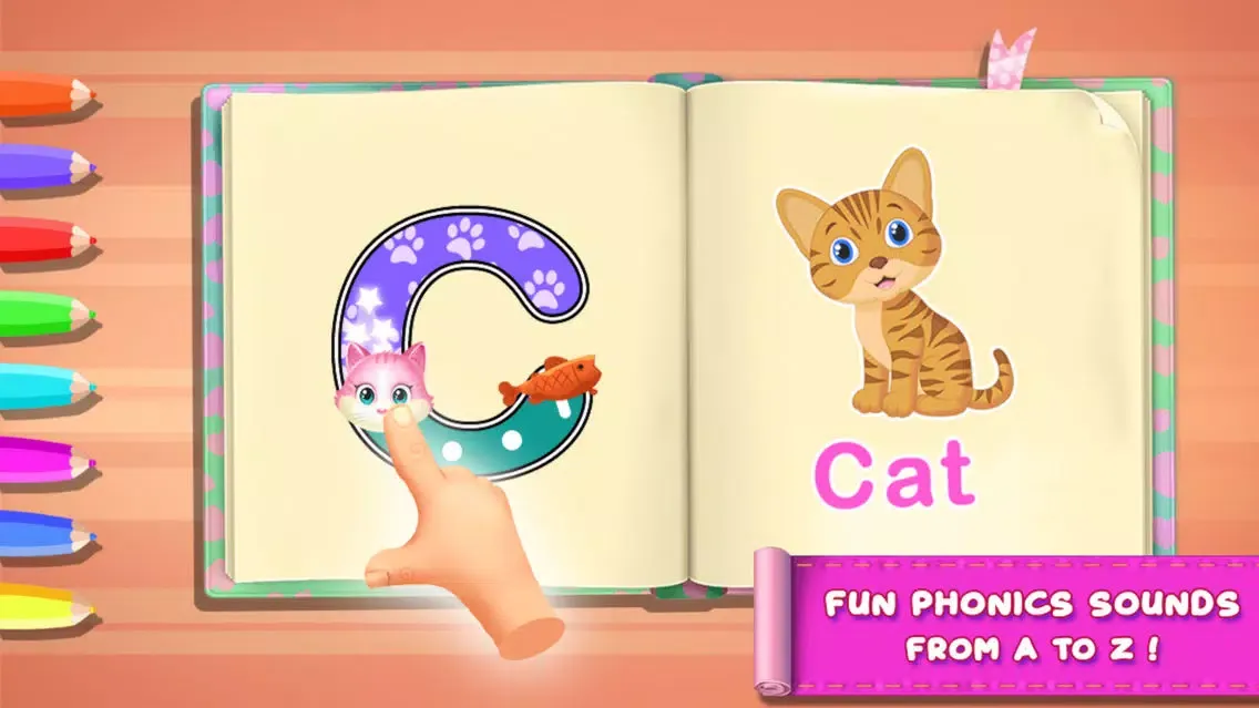 تصاویر ABC Tracing Alphabets & Number