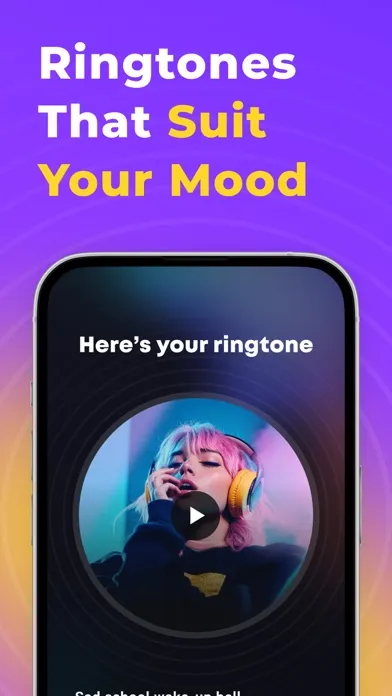 ภาพหน้าจอของ RingtoneAI: Tunes For Phone