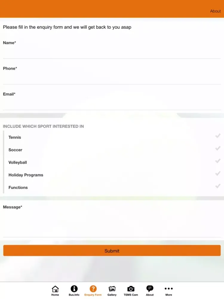 Top End Multi Sports iPad 應用截圖