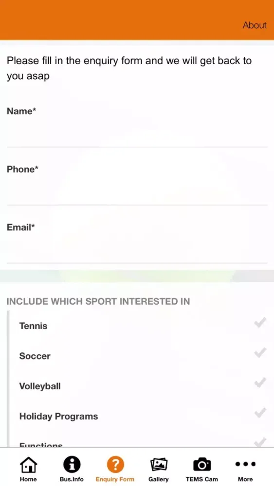 Top End Multi Sports應用截圖