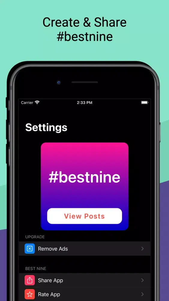 Best Nine for TikTok Screenshots