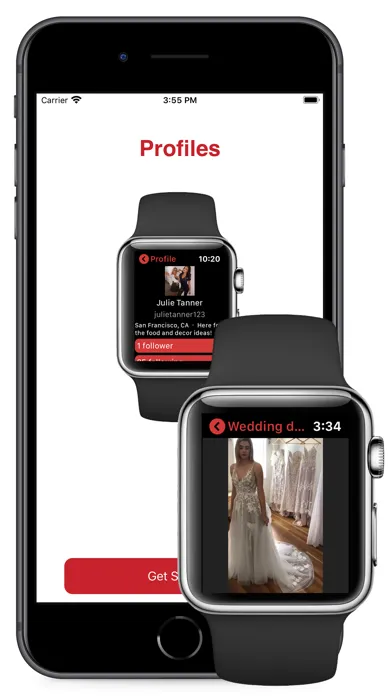 Captures d'écran de WristPin for Pinterest