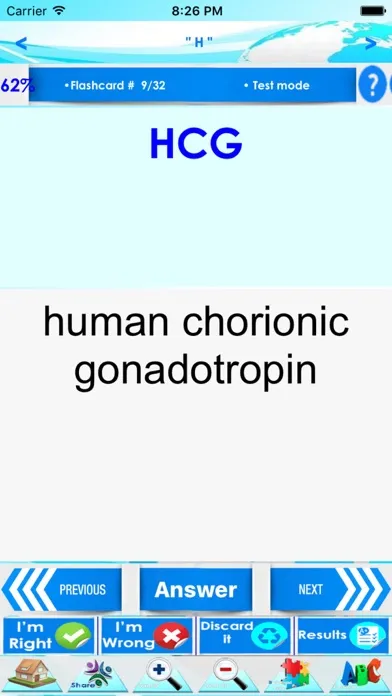 Скриншоты Medical Abbreviations 700 terms