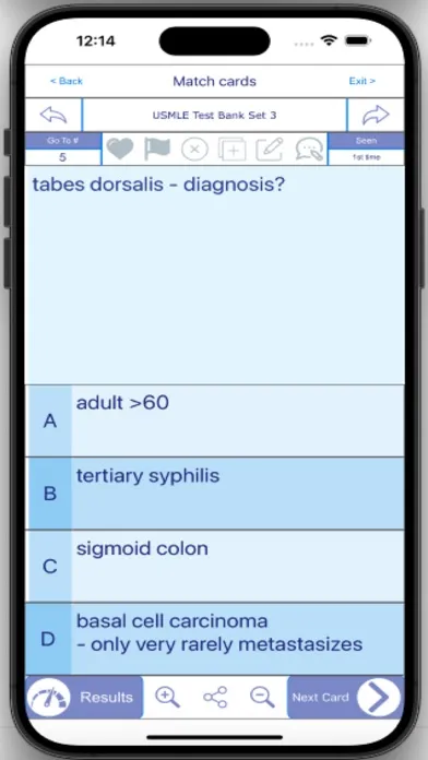 Zrzuty ekranu USMLE Exam Review 6000 Quiz
