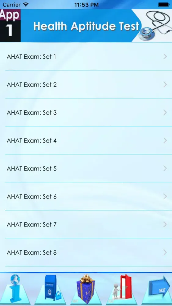 Capturas de pantalla de AHAT Test 3000 Notes & Quiz