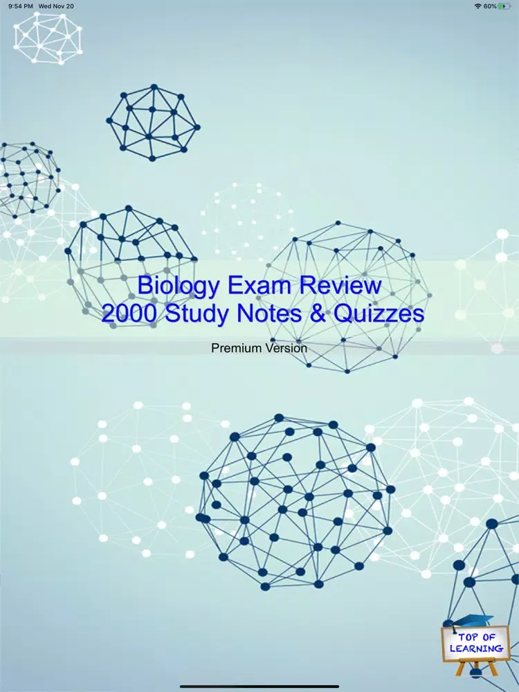 Capturas de tela do Biology Exam Review: 1660 Quiz iPad 