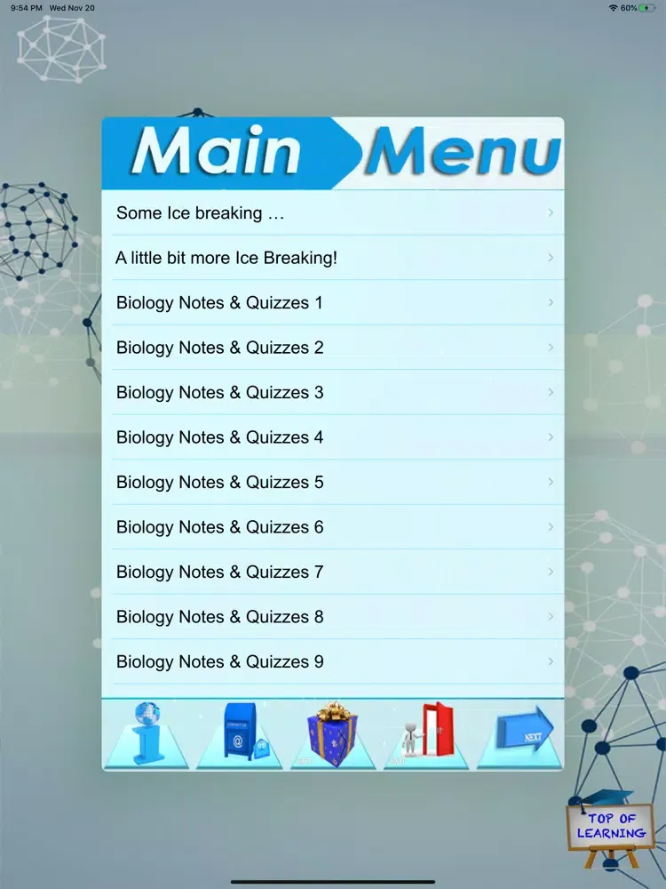 Capturas de tela do Biology Exam Review: 1660 Quiz iPad 