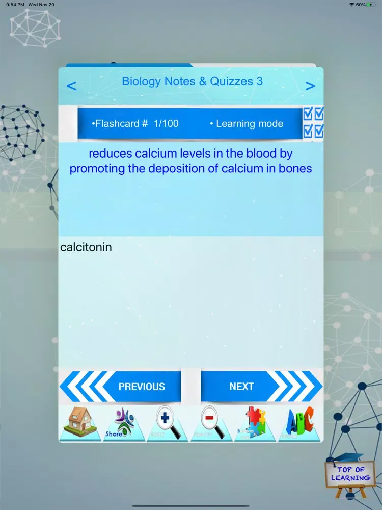 Capturas de tela do Biology Exam Review: 1660 Quiz iPad 