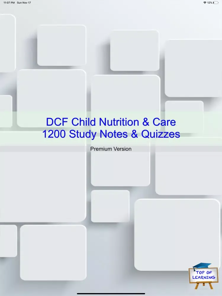Child Nutrition, Health Safety iPad 應用截圖