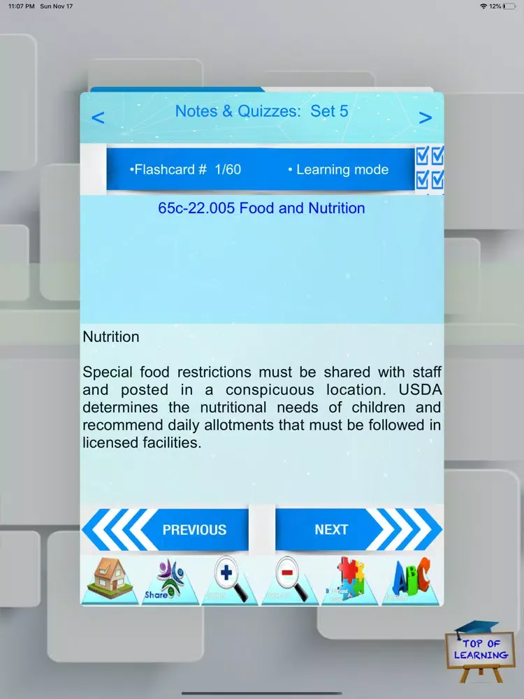 Child Nutrition, Health Safety iPad 應用截圖