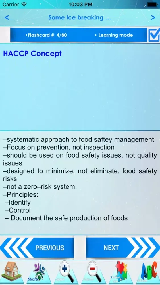 HACCP Principles & Practices 스크린샷