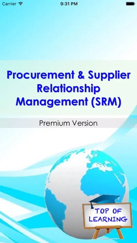 Supplier Relationship Managmnt Screenshots