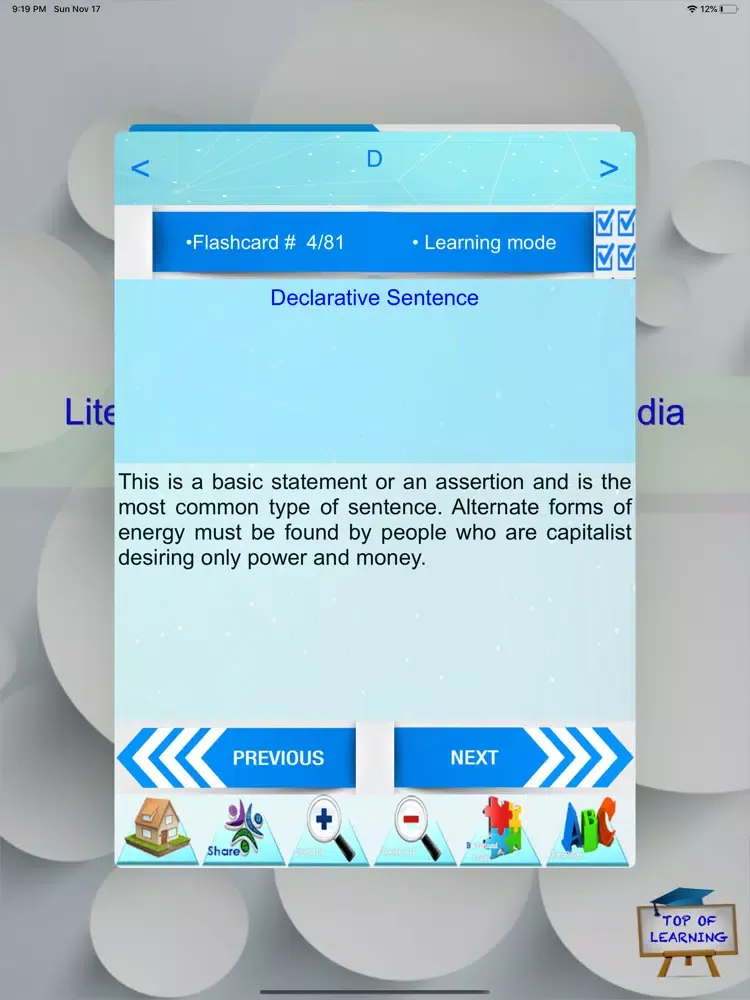 Literary Terms & Essays Quiz iPad  Ekran Görüntüleri