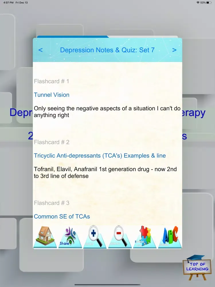 Скриншоты Depression symptoms & therapy iPad 