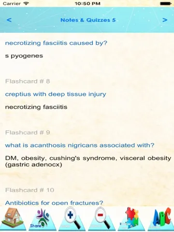 Tangkapan layar Physician Assistant Certification & Exam Review - Medical Notes & Quizzes iPad 