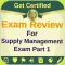 Supply Management Exam Rev. P1