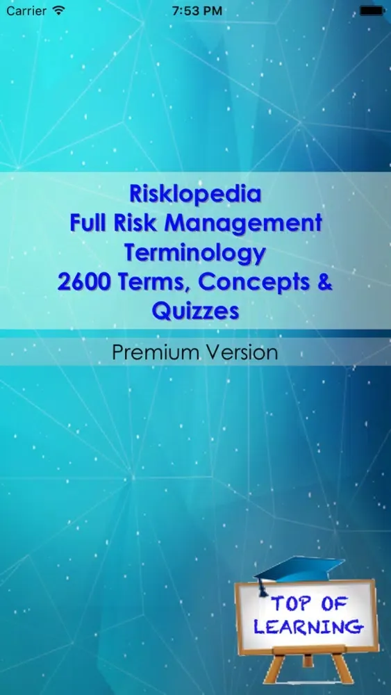 Risk Management Terminology应用截图