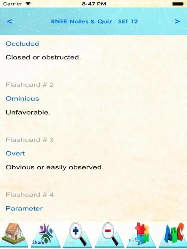 Capturas de pantalla de Registred Nurse Entrance Exam iPad 