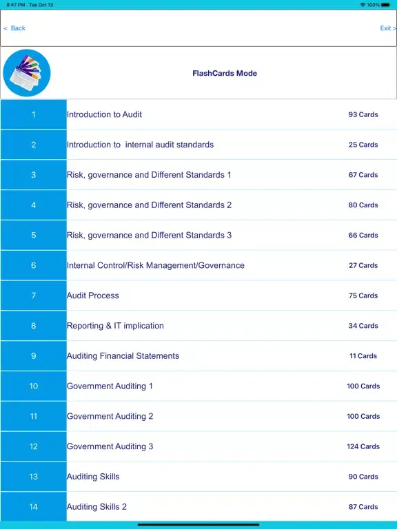 Government Audit fundamentals iPad  Screenshots