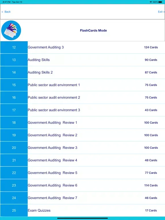 Government Audit fundamentals iPad  Screenshots