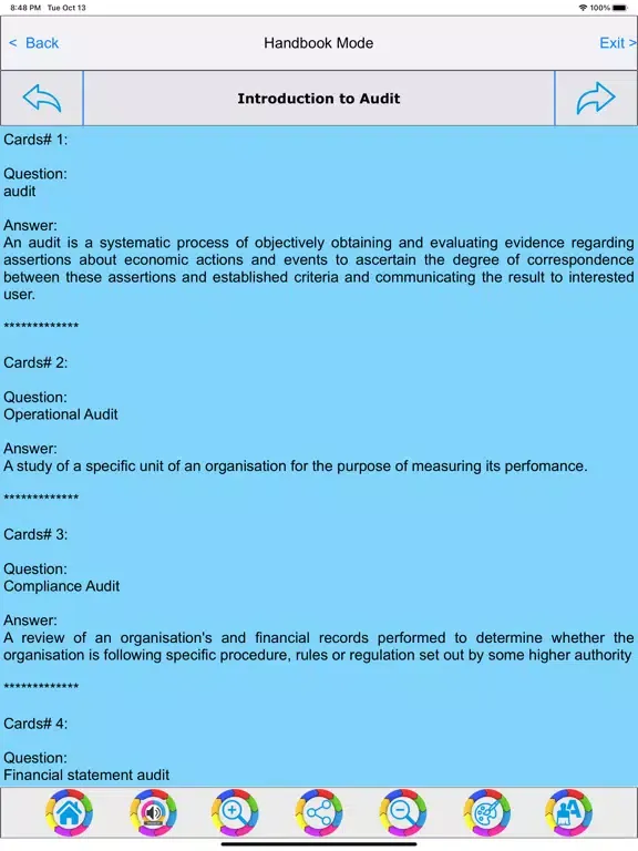 Government Audit fundamentals iPad  Screenshots