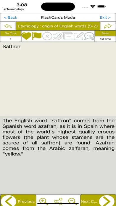 Etymology: +2200 English Words स्क्रीनशॉट