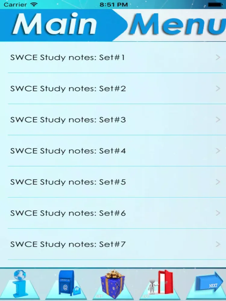 Social Work Clinical Exam Q&A iPad  Ekran Görüntüleri